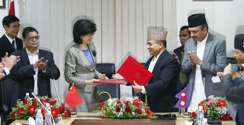 Nepal officially signs OBOR